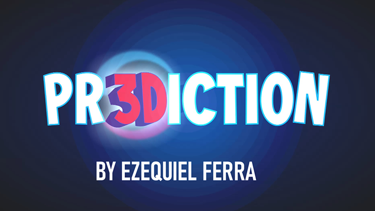 PR3DICTION BLUE (Gimmicks and Online Instructions) - Ezequiel Ferra