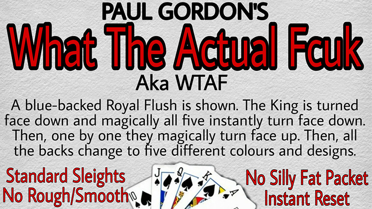 WTAF - Paul Gordon