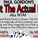 WTAF - Paul Gordon