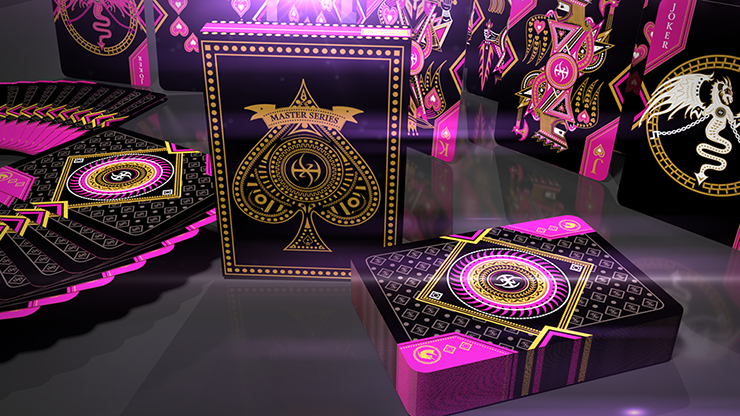 Pink Lordz Playing Cards (Standard) - De'vo vom Schattenreich and Handlordz