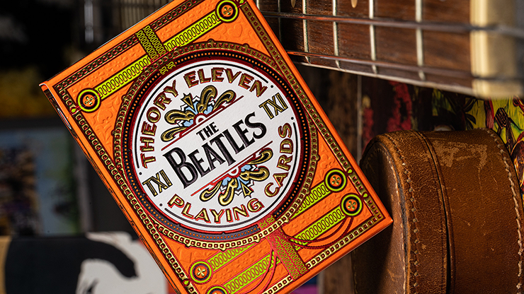 The Beatles (Orange) Playing Cards - theory11
