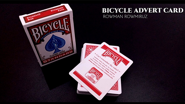 Bicycle Advert Card - Rowman Rowmiruz video DOWNLOAD