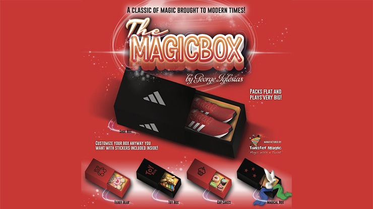 MAGIC BOX RED Medium - George Iglesias and Twister Magic