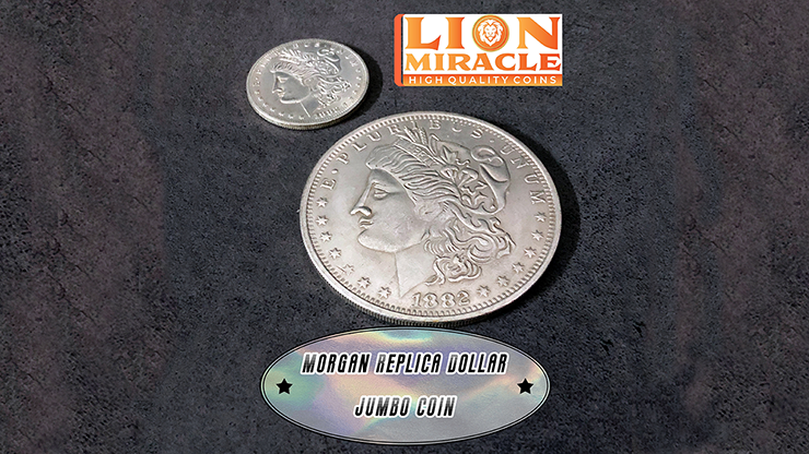 MORGAN REPLICA DOLLAR JUMBO - Lion Miracle