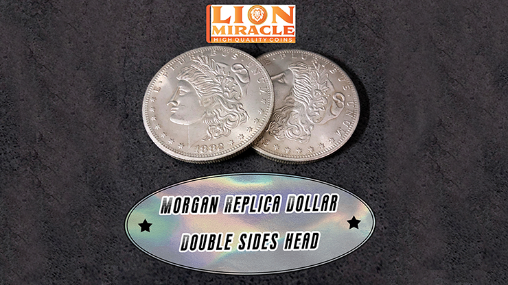 MORGAN REPLICA DOLLAR DOUBLE SIDED HEAD - Lion Miracle