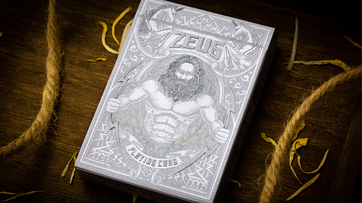 Zeus Sterling Silver Playing Cards - Chamber of Wonder