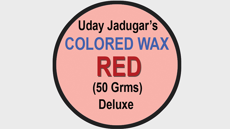 COLORED WAX (RED) 50grms. Wit - Uday Jadugar