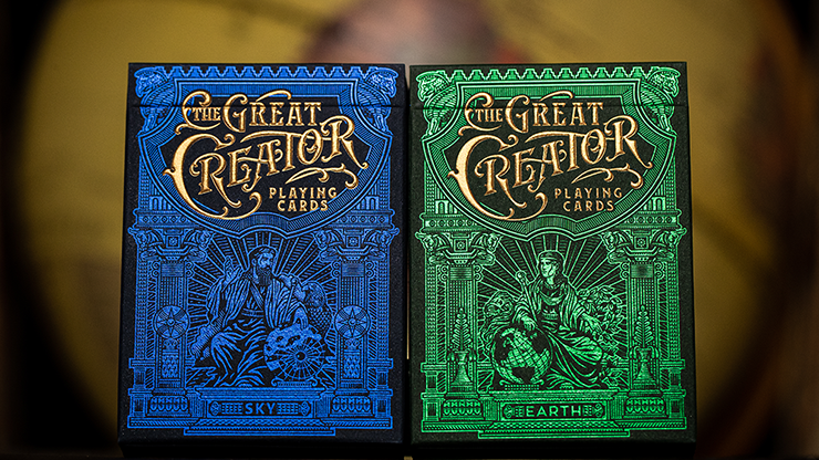 The Great Creator: Earth Edition Playing Cards - Riffle Shuffle