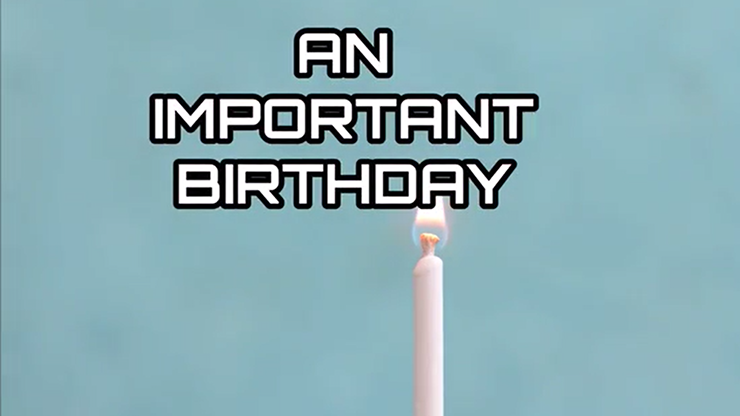 An Important Birthday - Jacob Pederson video DOWNLOAD