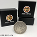 Replica Morgan Steel Coin (Gimmicks and Online Instructions) - Tango Magic