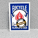Bicycle 2 Faced Blue (Mirror Deck Same Both Sides) Playing Card