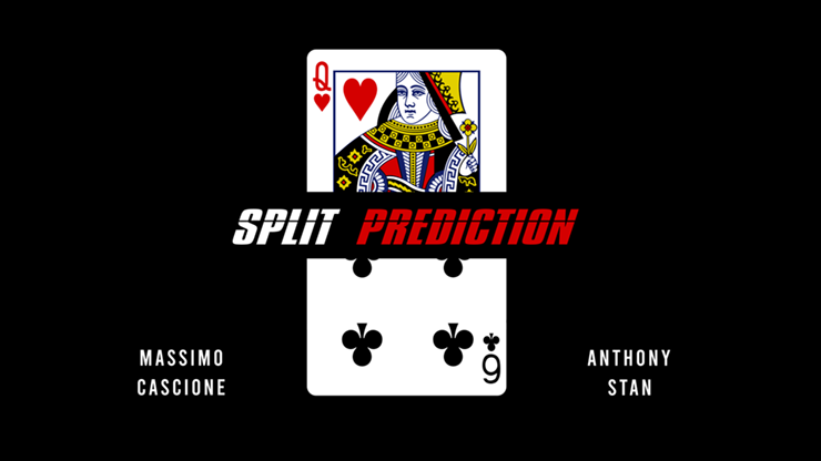 Split Prediction Red (Gimmicks and online instructions) - Massimo Cascione & Anthony Stan