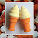 Sponge Ice Cream Cone (2 Cones) - Alan Wong