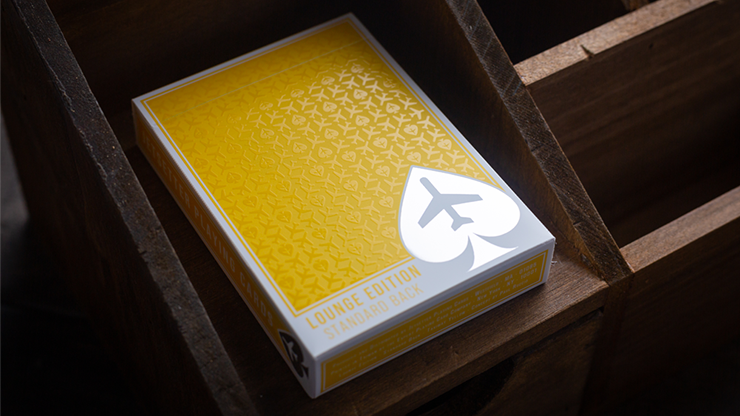 Lounge Edition in Taxiway Yellow - Jetsetter Playing Cards