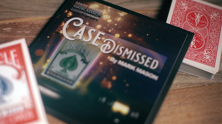 Case Dismissed Red (Gimmicks and Online Instructions) - Mark Mason