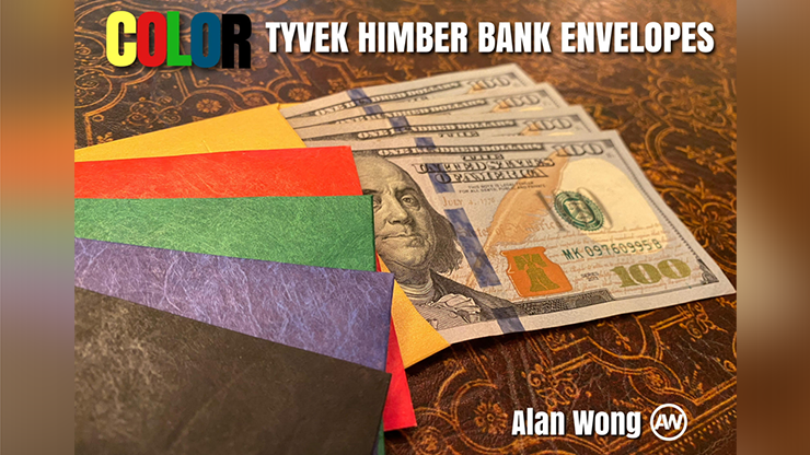 Tyvek Himber Bank Envelope COLOR SET - Alan Wong