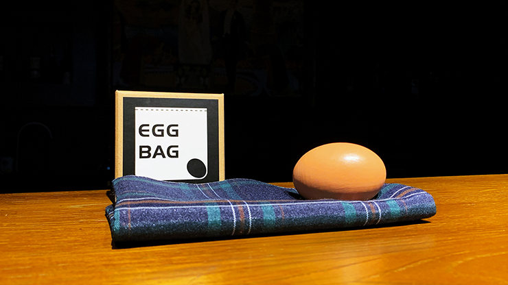 EGG BAG BLUE PLAID - Bacon Magic