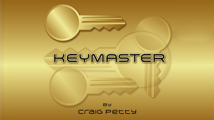 Keymaster (Gimmicks and Online Instructions) - Craig Petty