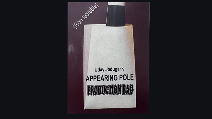 APPEARING POLE BAG WHITE (Gimmicked / No Tear) - Uday Jadugar