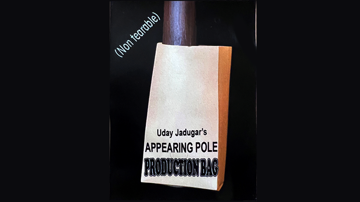 APPEARING POLE BAG BROWN (Gimmicked / No Tear) - Uday Jadugar