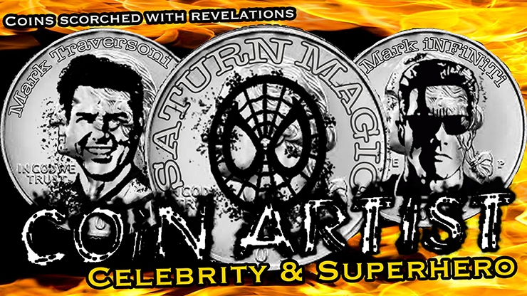 COiN ARTIST Quarter Super Hero/Celebrity (6 coins per pack) - Mark Traversoni and iNFiNiTi