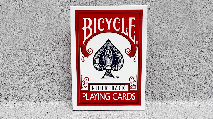 Bicycle 2 Faced Red (Mirror Deck Same on both sides) Playing Card