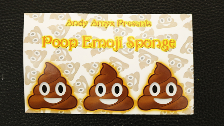 Sponge Emoji POO (4PK.) - Andy Amyx
