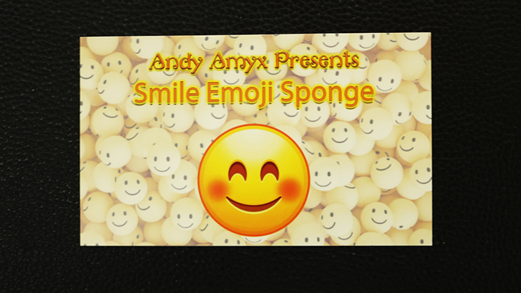Sponge Emoji SMILE FACE (4PK.) - Andy Amyx