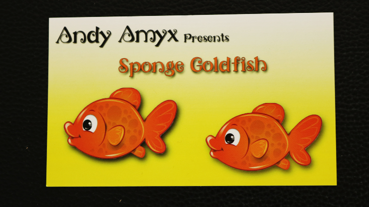 Sponge Emoji GOLDFISH (4PK.) - Andy Amyx