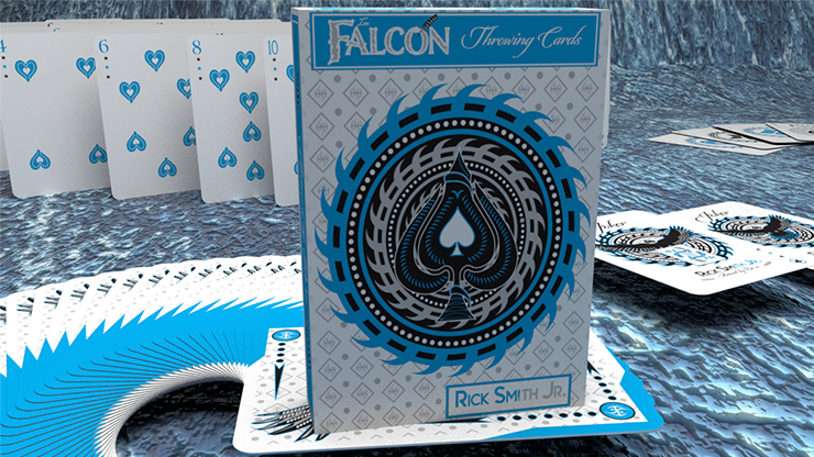 Ice Falcon Throwing Cards - Rick Smith Jr. and De'vo
