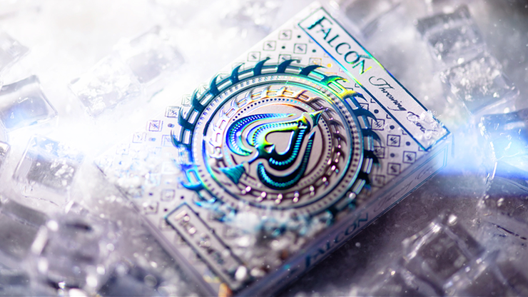 Ice Falcon Throwing Cards (Foil) - Rick Smith Jr. and De'vo