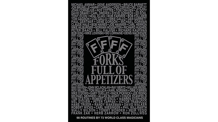 Forks Full of Appetizers (Softcover)  Book