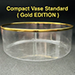 Compact Vase Standard GOLD - Victor Voitko