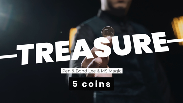 Treasure (5 coin holder) - Pen & MS Magic