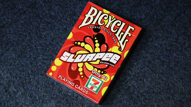 Bicycle 7Eleven Slurpee 2020 (Red) Playing Cards