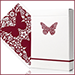 Butterfly Worker Marked Playing Cards (Red) - Ondrej Psenicka