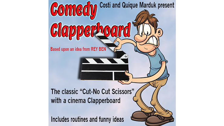 Comedy Clapperboard by Costi and Quique Marduk