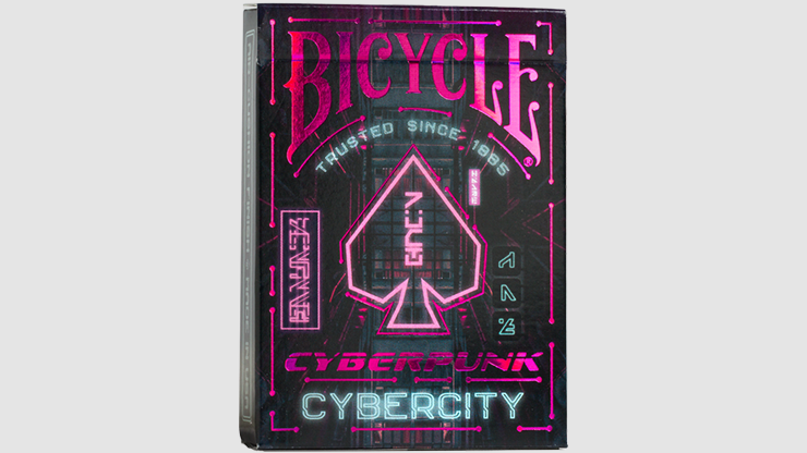 Bicycle Cyberpunk Cybercity Playing Cards - US Playing Card Co