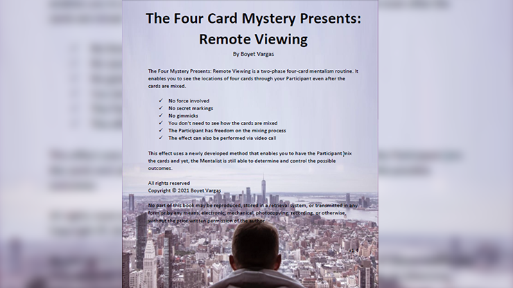 TFCM Presents  Remote Viewing - Boyet Vargas eBook DOWNLOAD