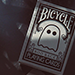 Bicycle Boo Back Playing Cards (Grey)