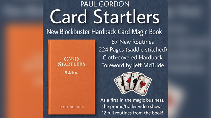 Card Startlers - Paul Gordon  Book