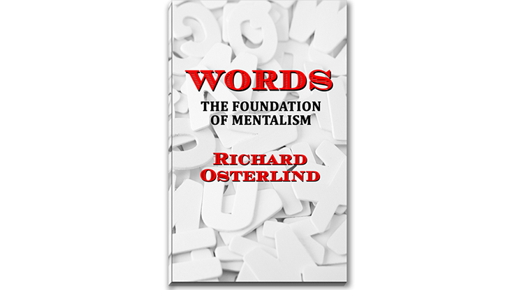 Words  The Foundation of Mentalism - Richard Osterlind  Book