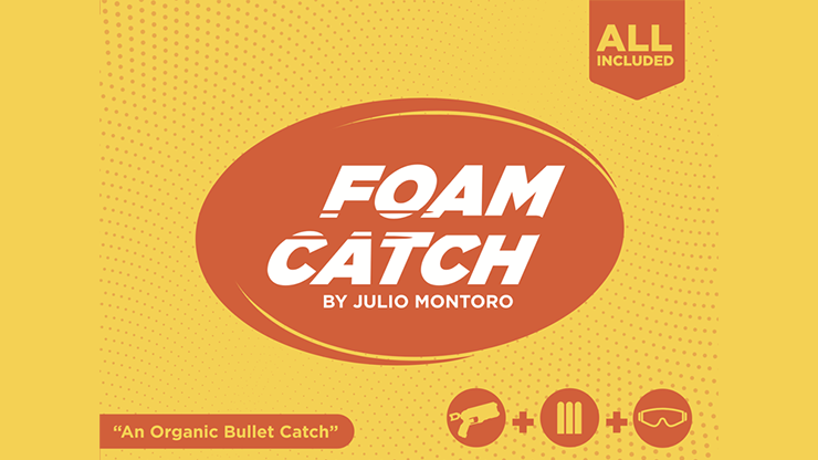 Foam Catch (Gimmicks and Online Instructions) - Julio Montoro