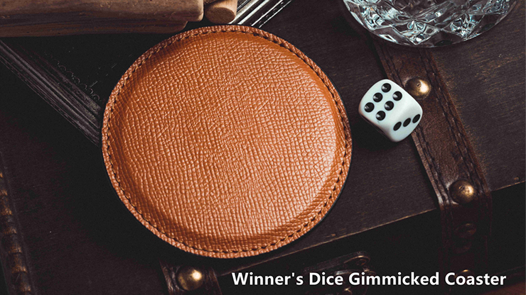 Winner's Dice Gimmicked Coaster (Gimmicks and Online Instructions) - Secret Factory