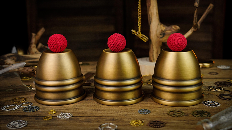 Artistic Combo Cups and Balls (Brass) - TCC