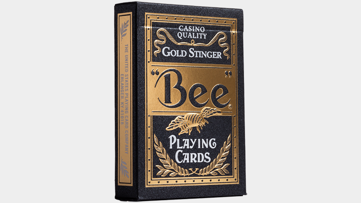 Bee Gold Stinger Playing Cards - US Playing Card