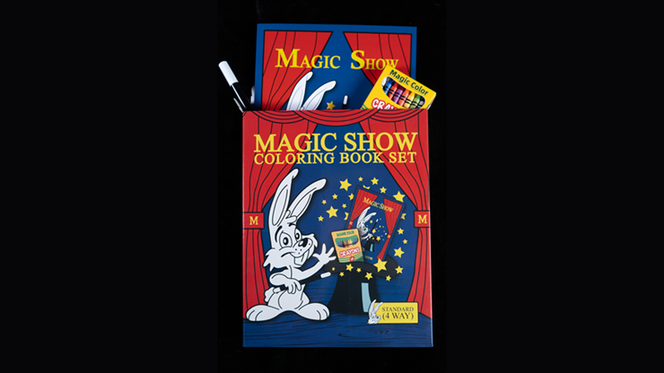 MAGIC SHOW Coloring Book DELUXE SET (4 way) - Murphy's Magic