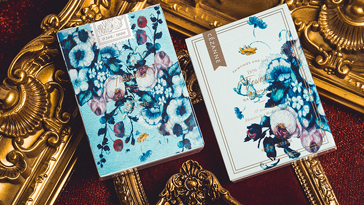 Van Gogh Flowers Rococo (Numbered SealBorderless) Playing Cards