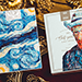Van Gogh SelfPortrait (Borderless) Playing Cards