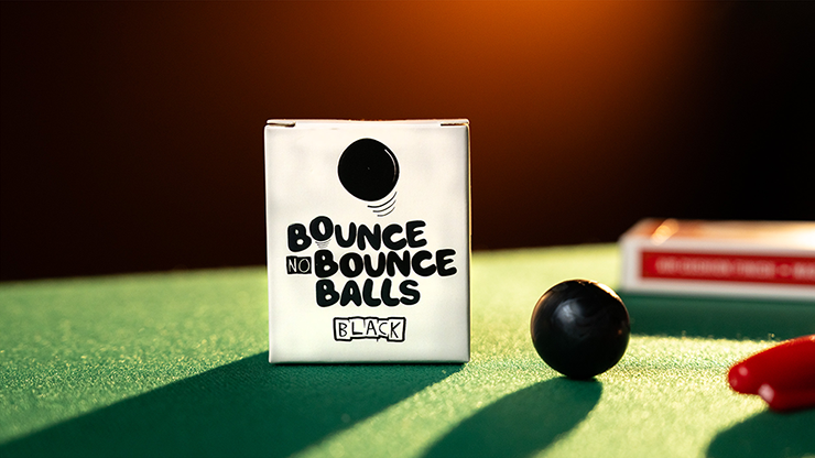 Bounce no Bounce Balls BLACK - Murphy's Magic